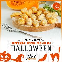 FESTEGGIA CON NOI HALLOWEEN DA GOOD IL RISTORANTINO!