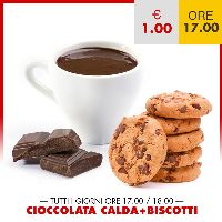 CIOCCOLATA CALDA E BISCOTTI!!