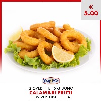 I GIOVEDI SERA DEL BINGO STAR: CALAMARI FRITTI E VERDURE!