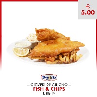 I GIOVEDI SERA DEL BINGO STAR: FISH & CHIPS!