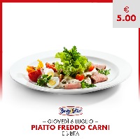 I GIOVEDI SERA DEL BINGO STAR: PIATTO FREDDO DI CARNI E VERDURE!