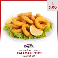 I GIOVEDI SERA DEL BINGO STAR: CALAMARI FRITTI E VERDURE!