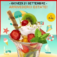ARRIVEDERCI ESTATE: COPPA DI GELATO, MACEDONIA E PANNA!